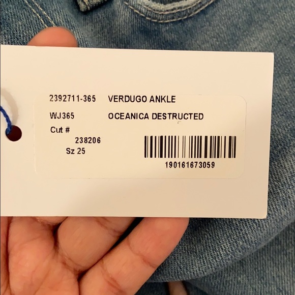 Paige Verdugo Cut Jeans - Picture 8 of 8